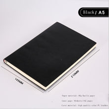 Load image into Gallery viewer, Soft Business Leather Diary Notebook A6 A5 B5 Pu Travelers Journal Thicken School Office Meeting Record Notepad Handbook