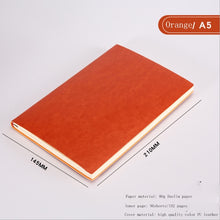 Load image into Gallery viewer, Soft Business Leather Diary Notebook A6 A5 B5 Pu Travelers Journal Thicken School Office Meeting Record Notepad Handbook