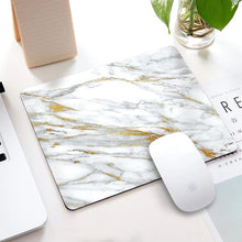 Load image into Gallery viewer, Marble Non-slip Mouse Pad Office Desk Mat Desktop Accessories Rubber School Supplies Office Desk Organizer Computer Games Pad
