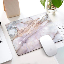 Load image into Gallery viewer, Marble Non-slip Mouse Pad Office Desk Mat Desktop Accessories Rubber School Supplies Office Desk Organizer Computer Games Pad
