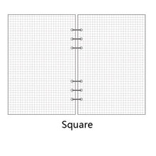 Load image into Gallery viewer, JIANWU  A variety of matte binder loose strap loose leaf inner core  A6 A7 notebook journal a5 planner office supplies
