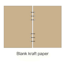 Load image into Gallery viewer, JIANWU  A variety of matte binder loose strap loose leaf inner core  A6 A7 notebook journal a5 planner office supplies
