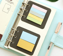 Load image into Gallery viewer, JIANWU  A variety of matte binder loose strap loose leaf inner core  A6 A7 notebook journal a5 planner office supplies
