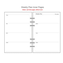 Load image into Gallery viewer, Laser Notebook Planner Organizer Binder Books Filofax Journal Sketchbook Accessories Diary School Office Supplies Notebook A5 A6
